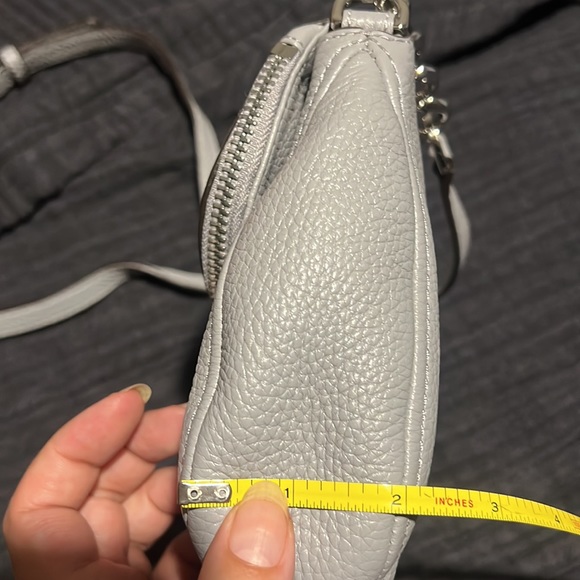 Michael Kors small Bedford crossbody in Gray - Picture 11 of 11